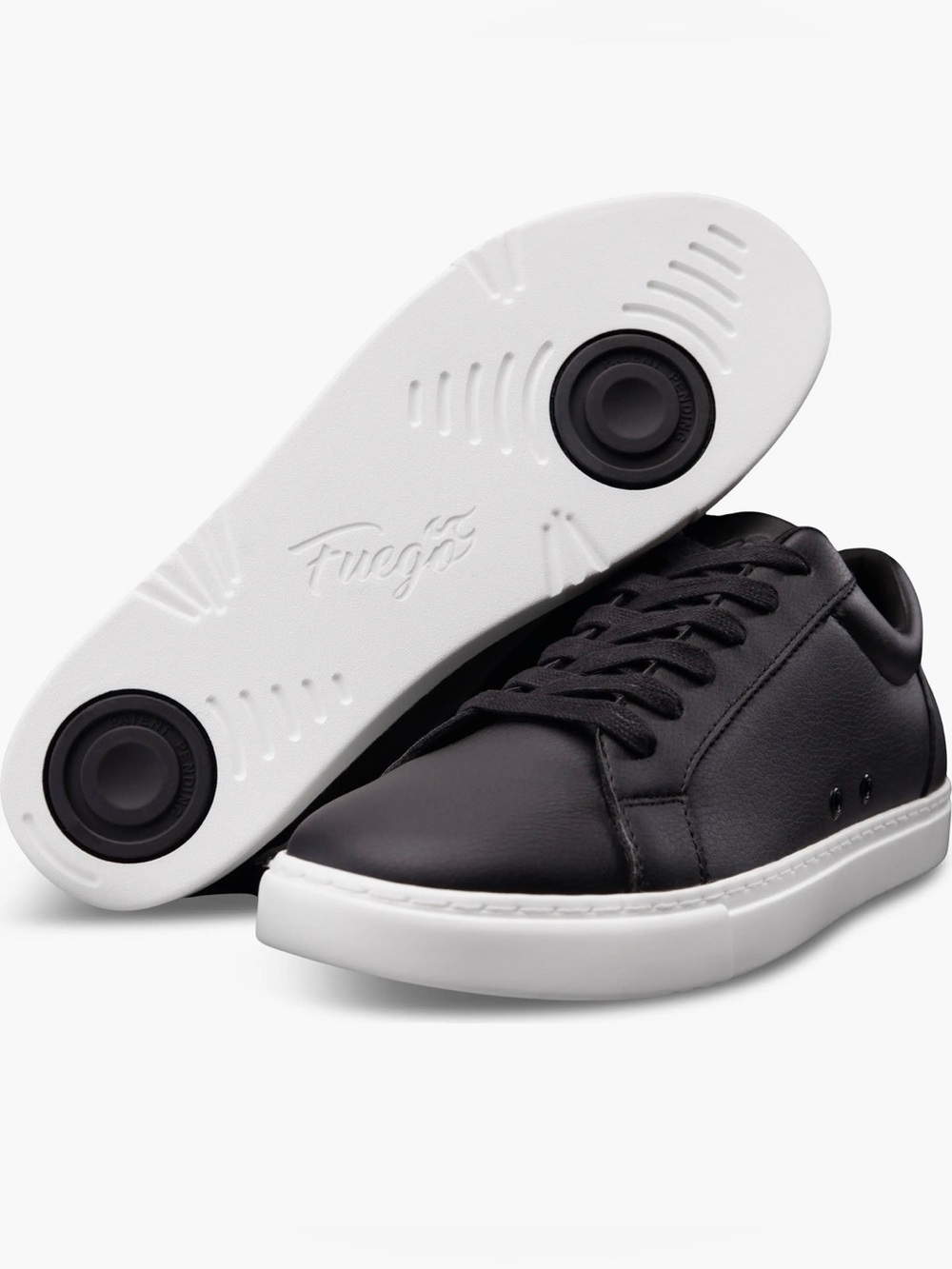 FUEGO Low-Top Dance Sneaker - Women’s 11 Black/White - Picture 2 of 16